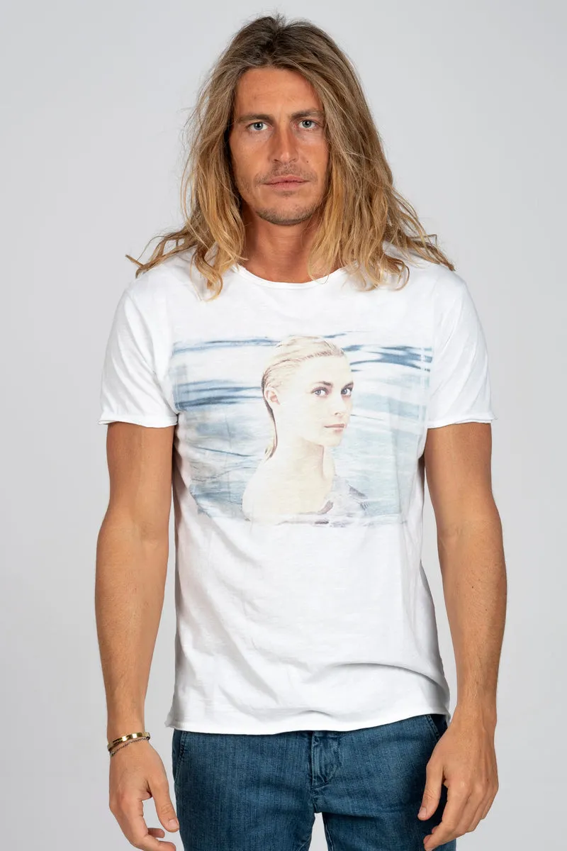  1921 T-shirt 1921 Grace Kelly in cotone made in italy  