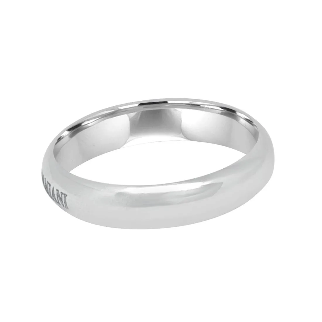 Anello in oro bianco, misura 13