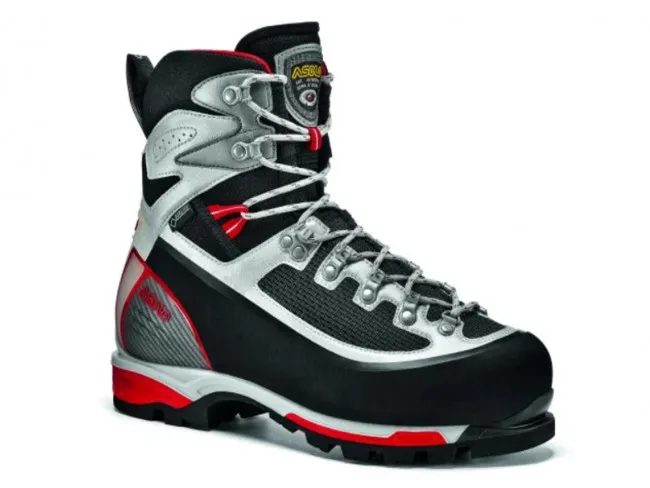 Asolo Men's Mountaineering Trekking Boots A01018 A392 6 B + Black/Red