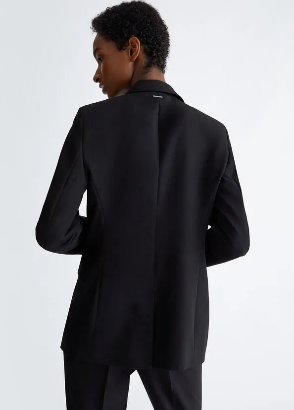 Black Jacket with Rhinestones