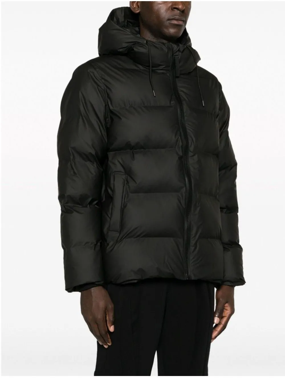 Black RAINS RA15120 Giubbini ALTA PUFFER JACKET at €340.00