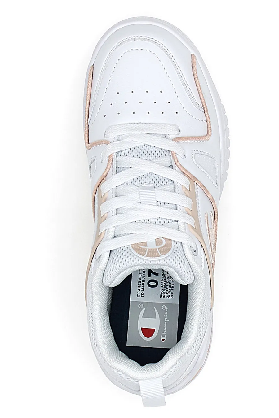 CHAMPION Sneakers Bianche Rosa Champion 3 Point Low