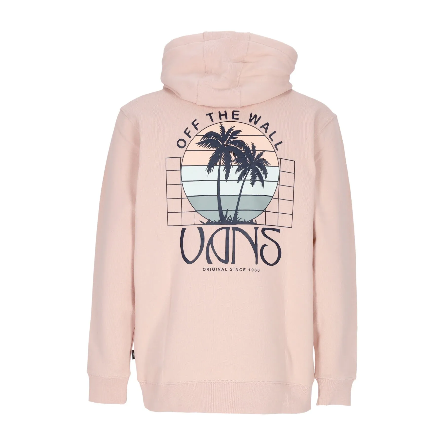 Felpa Cappuccio Uomo Neon Hoodie Rosa Fumo