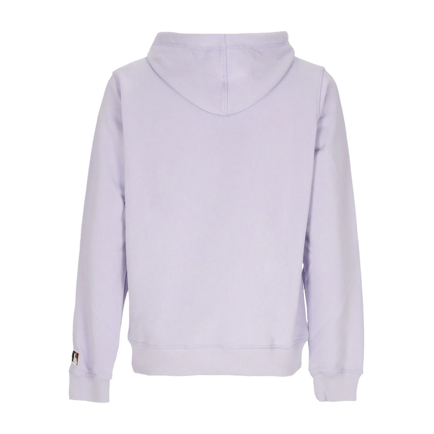 Felpa Leggera Cappuccio Uomo Mlb Lc Emb Helix Base Runner Hoodie Neyyan Light Iris