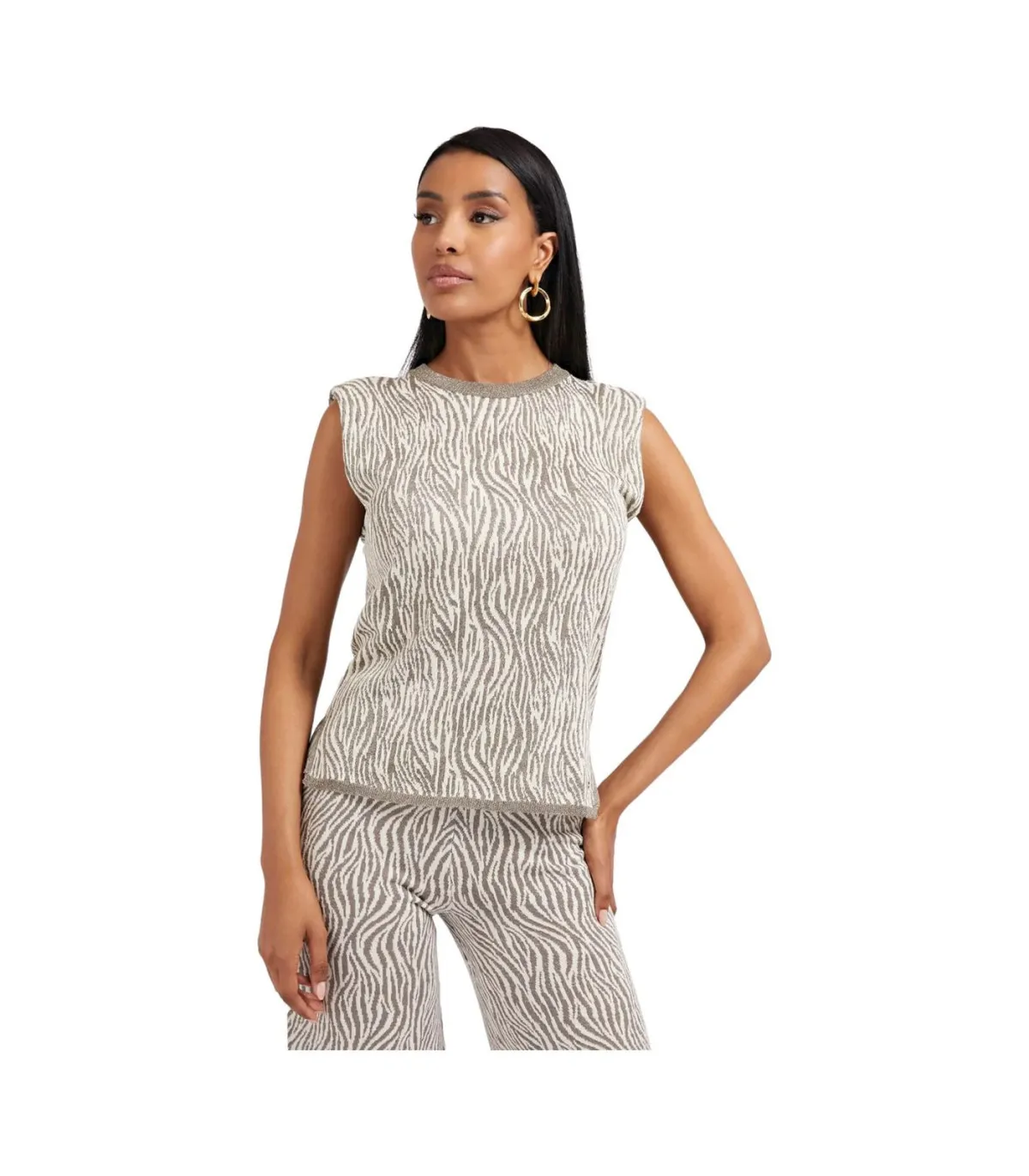 Guess Donna Maglia A Girocollo