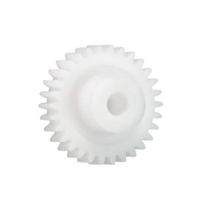 Ingranaggio cilindrico Igus, modulo 2, 22 denti, passo Ø 44mm, semigiunto Ø 20mm, foro Ø 10mm, in Iguform S270