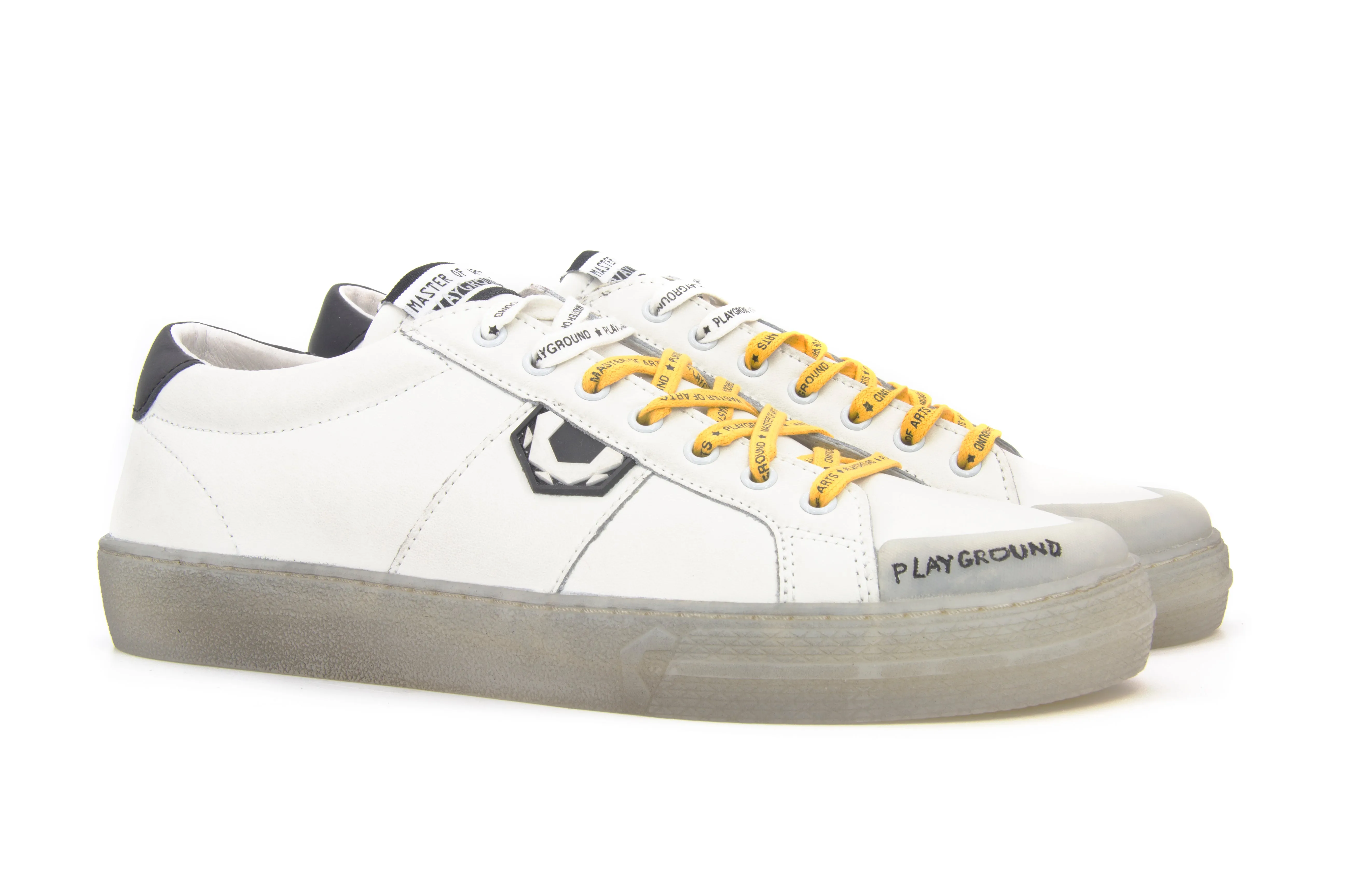 MOA BIANCO-GIALLO MASTER PARK PLAYGROUND SNEAKERS MP909