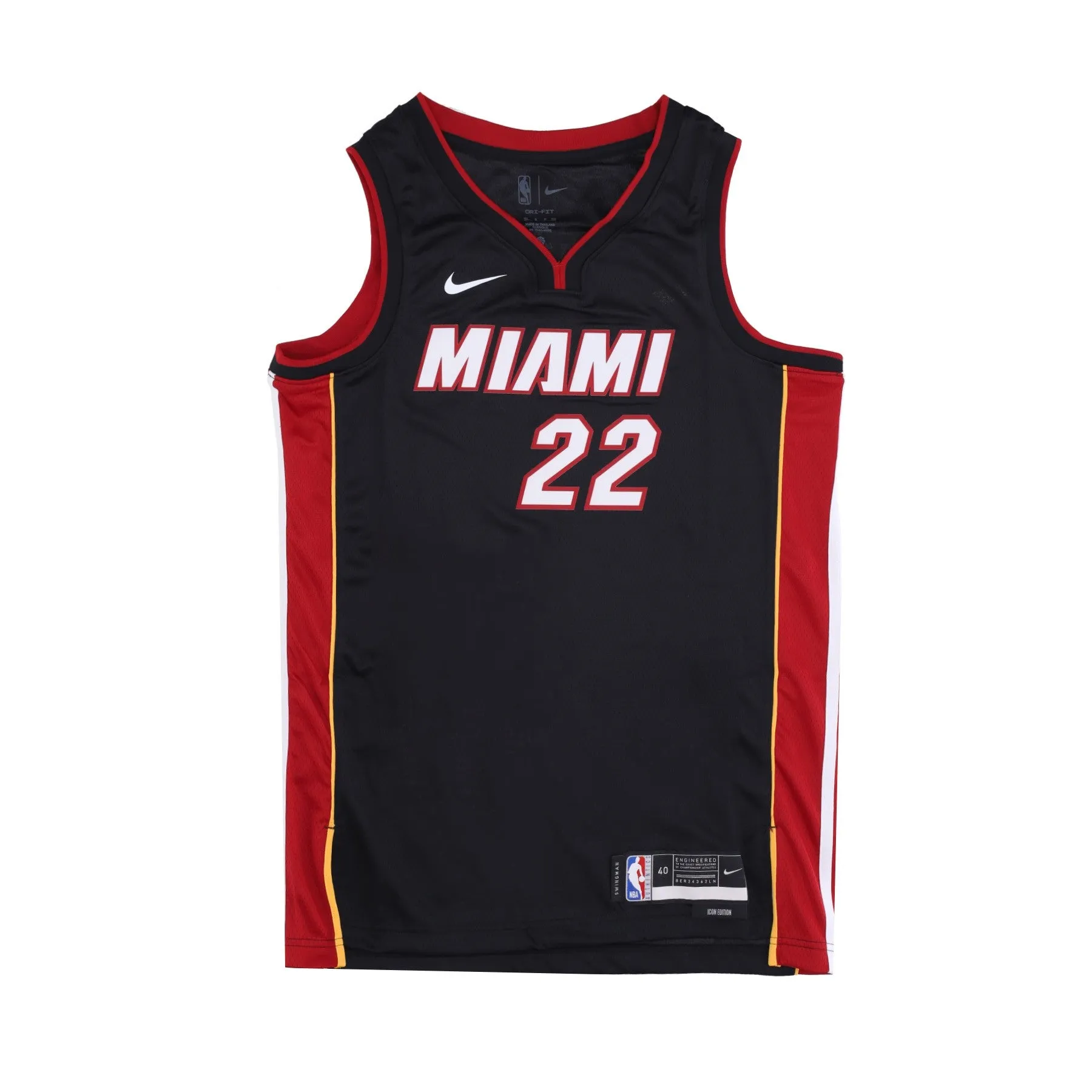 Nba Icon Edition 22 Dri-Fit Swingman Jersey - Jimmy Butler No. 22 - Black