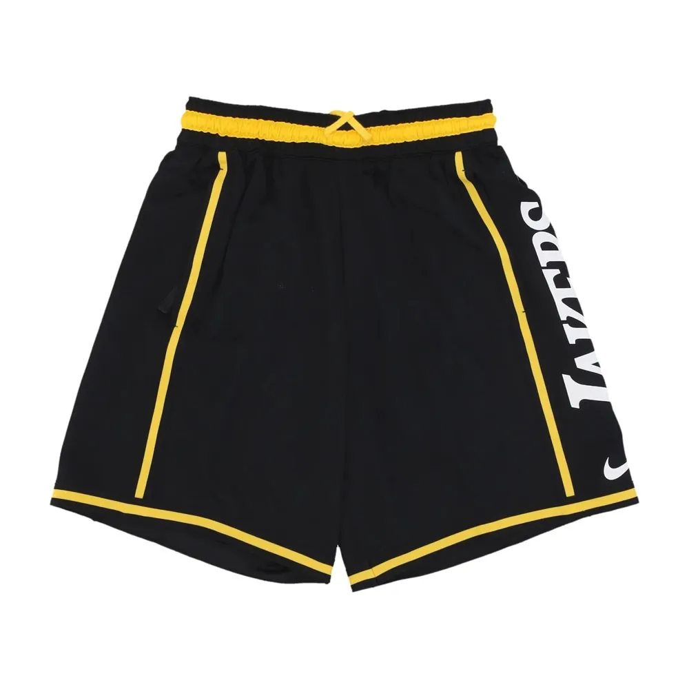 Pantaloncini Nike Basket Nba Lakers Nero Bianco