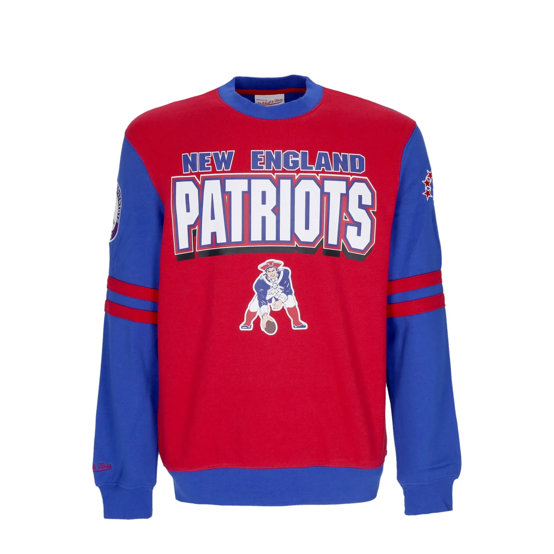 Original Team Colors Nfl All Over Crew 2.0 Crew Neck Sweatshirt for Men