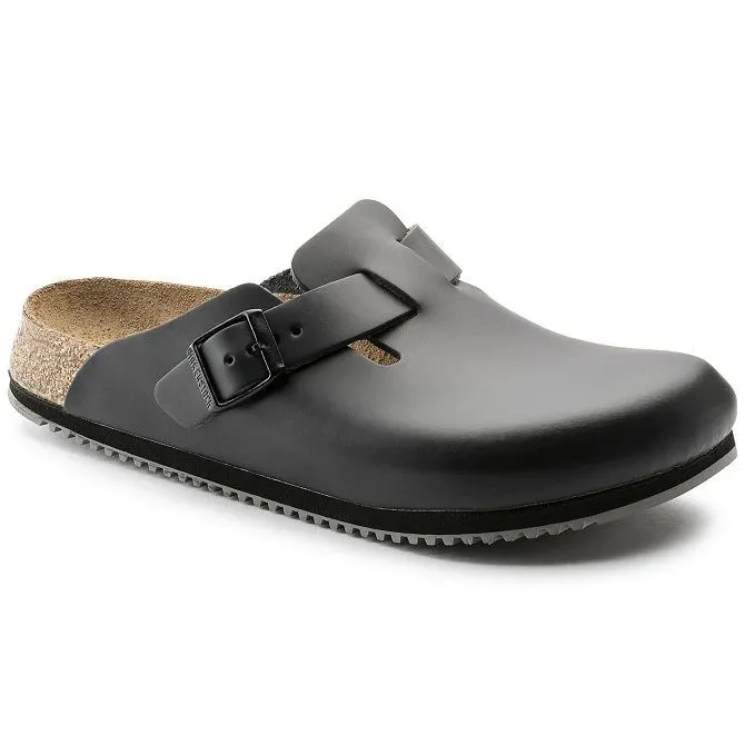 BIRKENSTOCK BOSTON SL - 060194 BLACK sandals