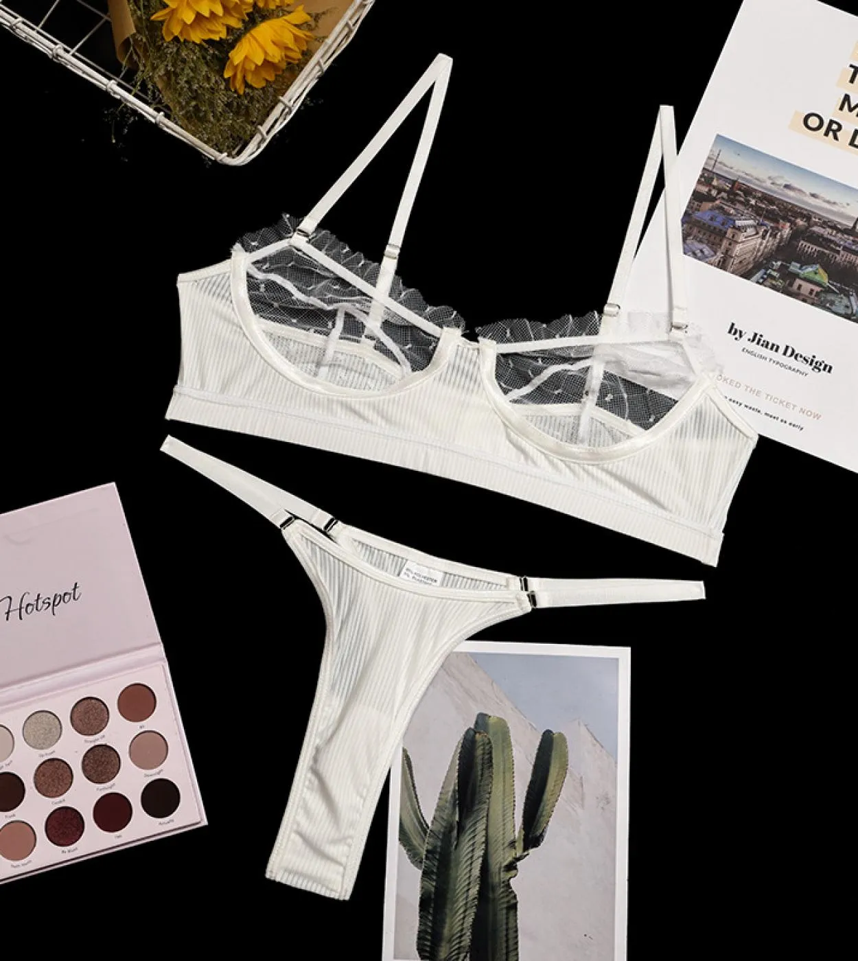 Women's Mesh Intimate Lingerie Set