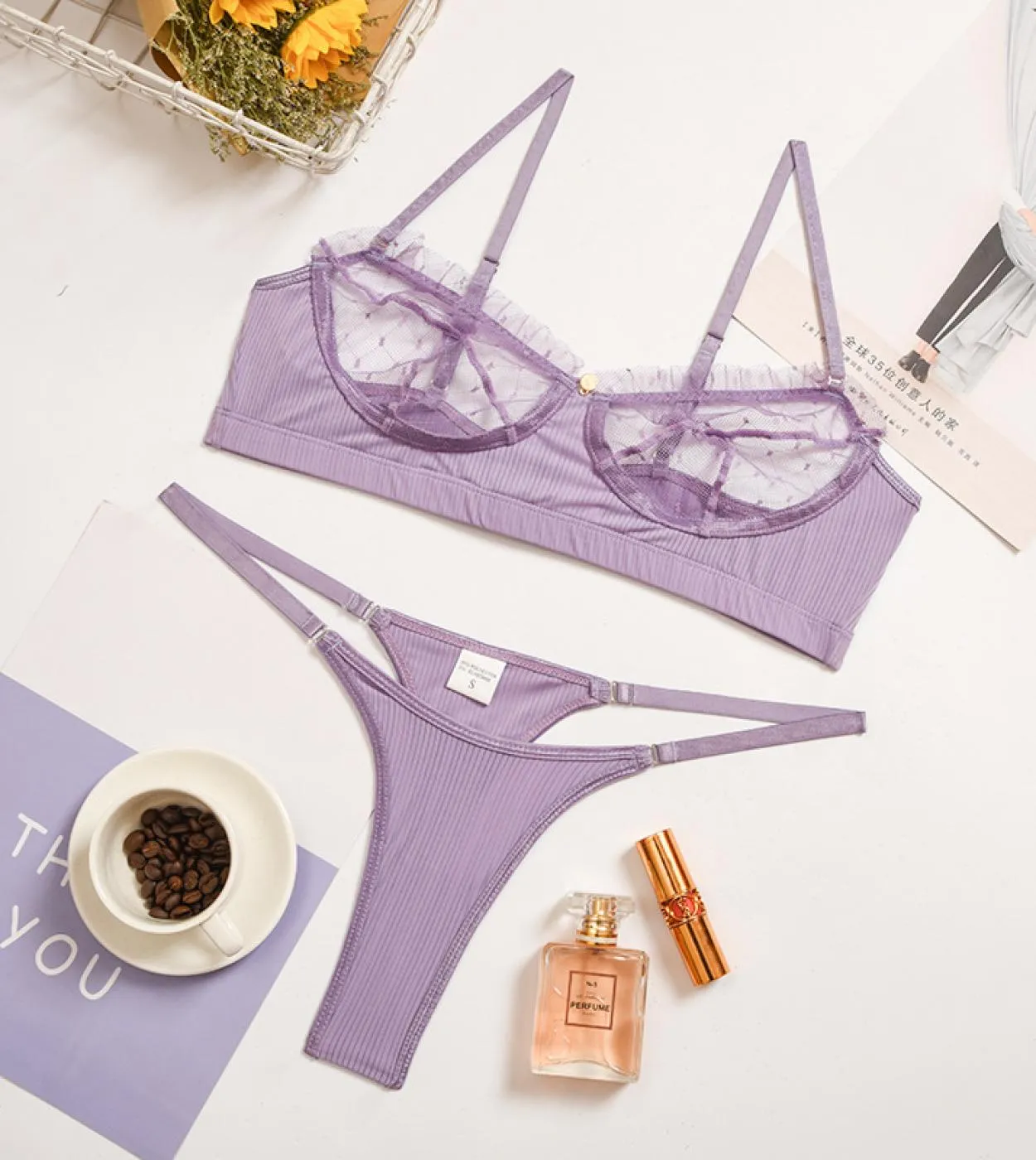 Women's Mesh Intimate Lingerie Set